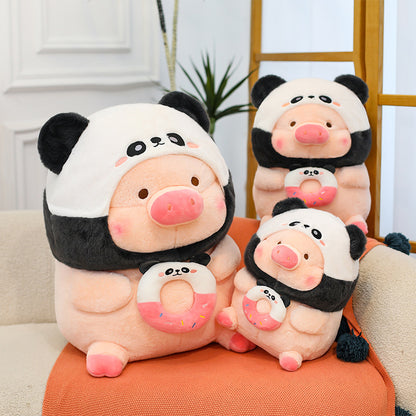 Soft pig stuffed animal for cuddles