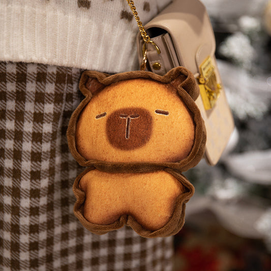 cute capybara toast plush stuffed animal
