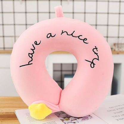 Cute fruit travel neck pillow