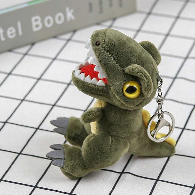 4” Tyrannosaurus Keychain Bag Pendant Plush Toy