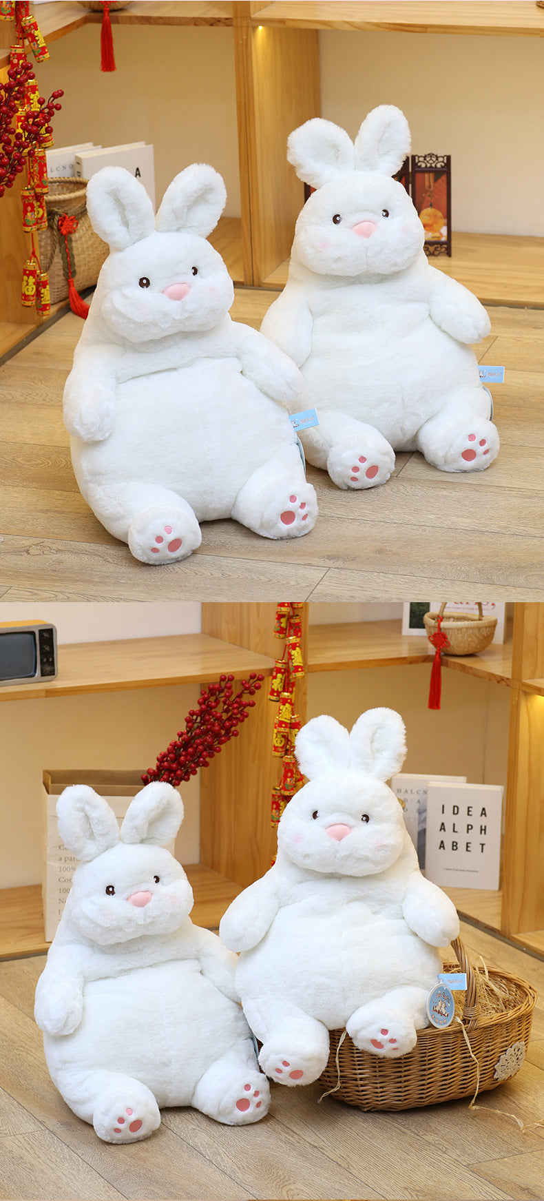 Super Soft Lazy Rabbit Plush Toy