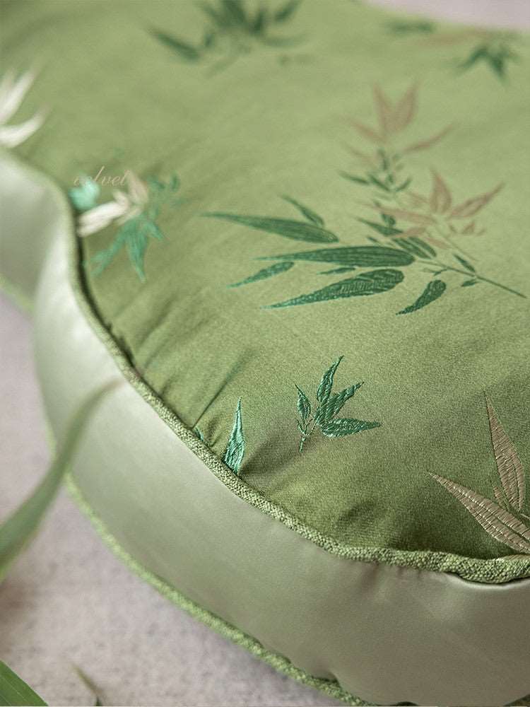 Decorative gourd cushion for sofa chair or bed