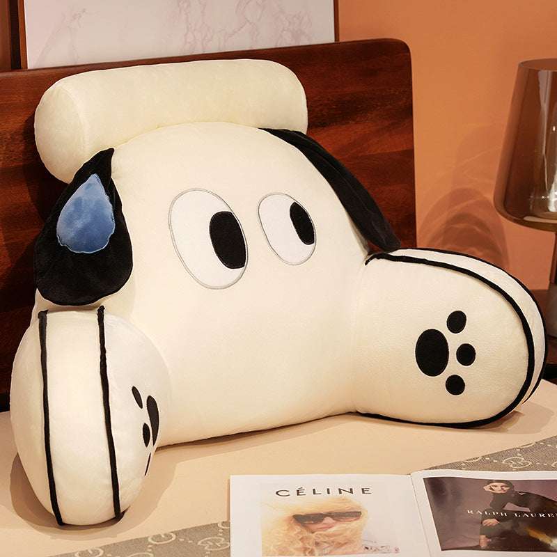 Dog Googly Eyes backrest pillow