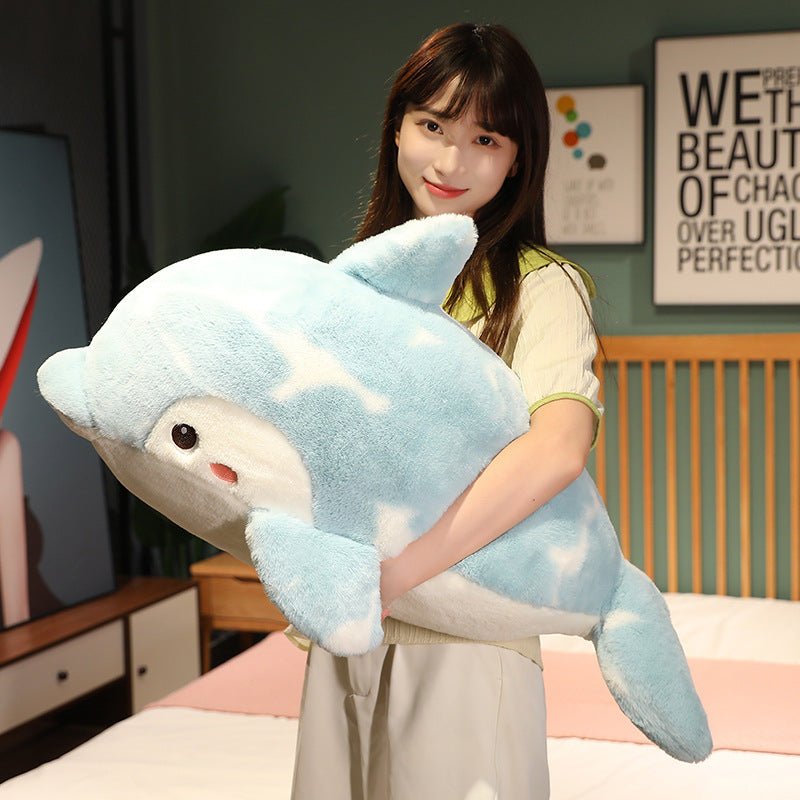 Starry Sky Dolphin Plush Toy