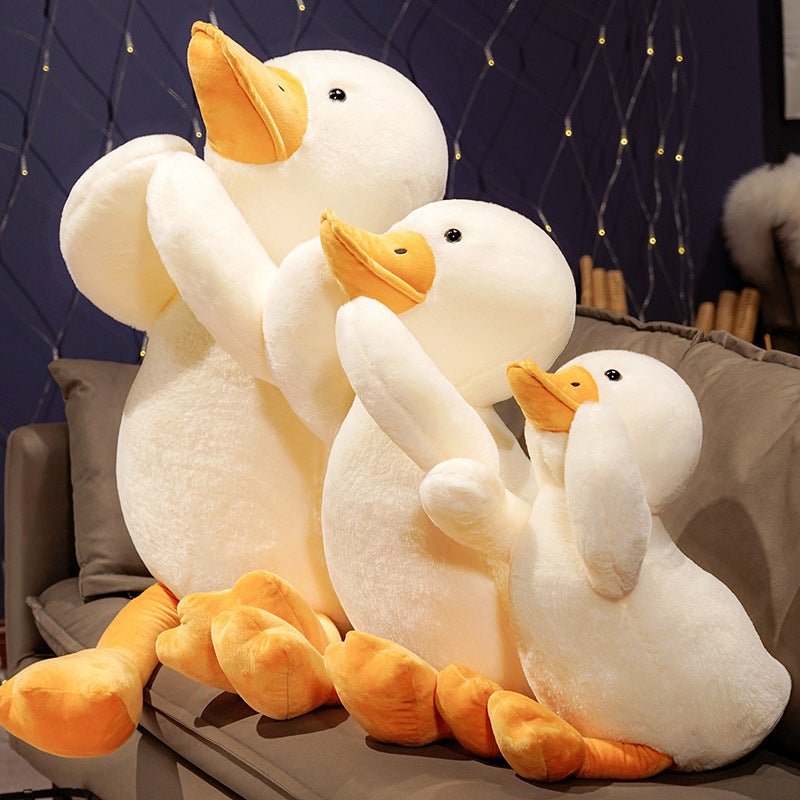 Lying Duck Plush Toy