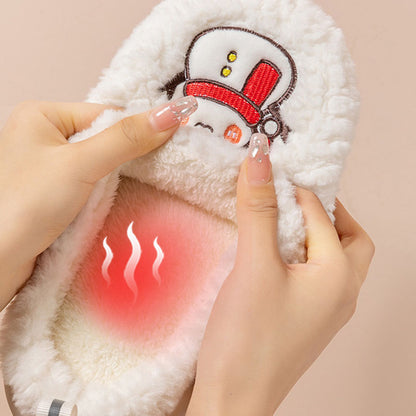 Snowman Plushie Slippers