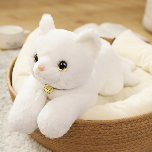 Simulation Cuddly Pillow Cat Plush