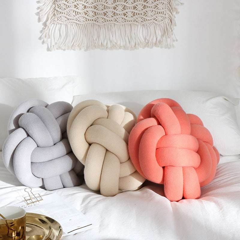 Craft Knot Throw Pillow