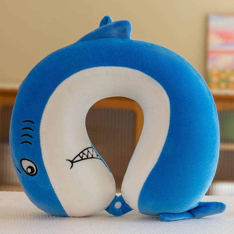 Plush Toy Cartoon Memory Cotton U-shaped Pillow