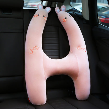 H-Shape - Kids Car Travel Pillow