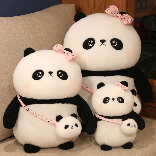 Chubby Panda Plush Toy Plush Crossbody Bag