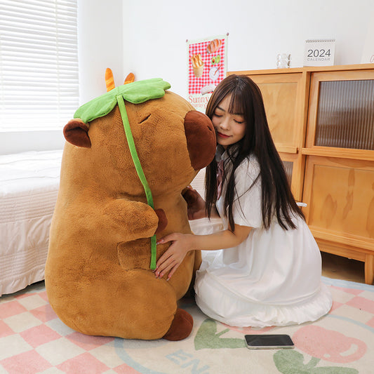 Large Plush Capybara Doll