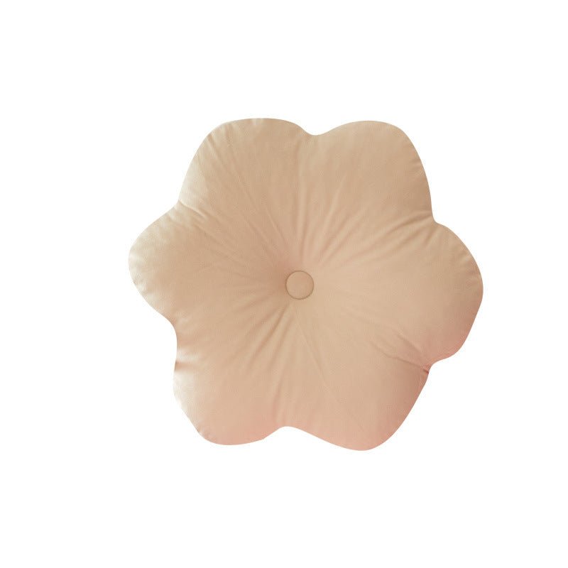 Flower-shaped cushion colour selection
