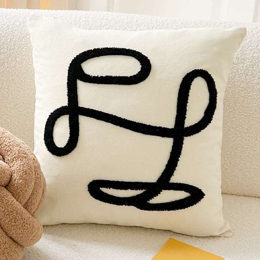 Geometric Lines bohemian decorative cushion