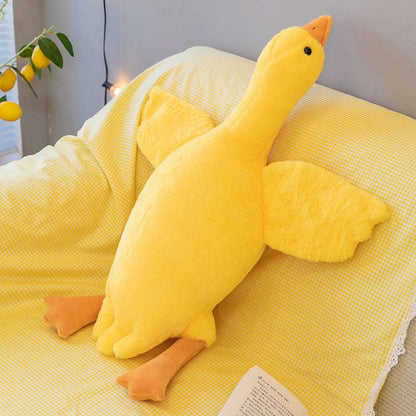 soft goose plush body pillow for sleep