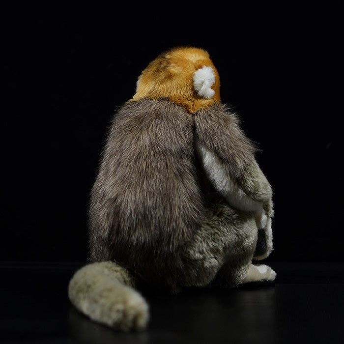 Golden monkey plush gift for wildlife lovers