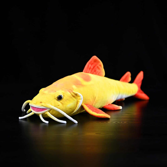 Golden redtail catfish plush toy 54cm