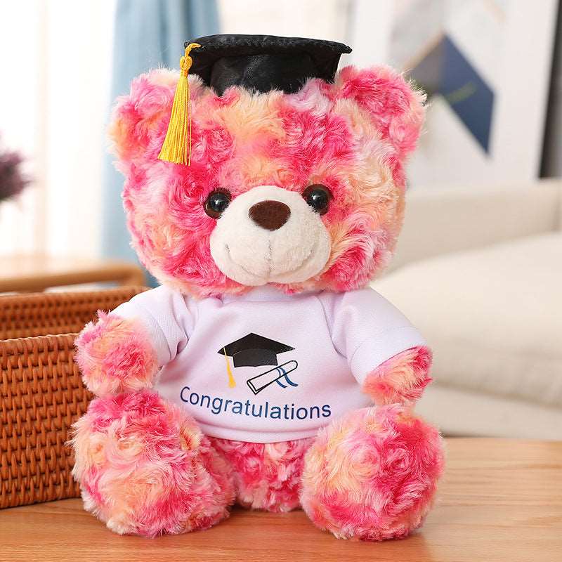 Graduation teddy bear gift available in two sizes