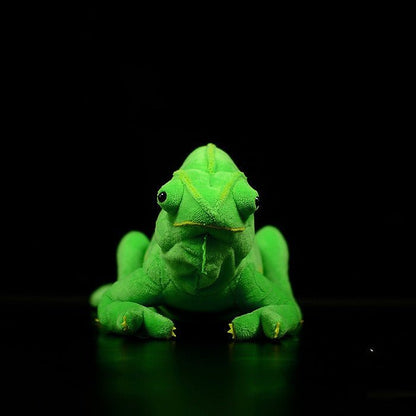 Green Chameleon Soft Plush Toy