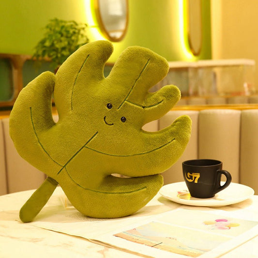 Green Leaf decorative cushion
