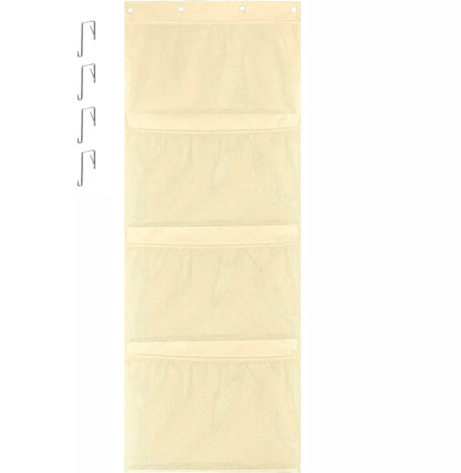 Hanging mesh storage bag for plush toys