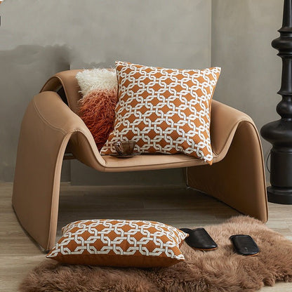 Jacquard cushion available in three size options