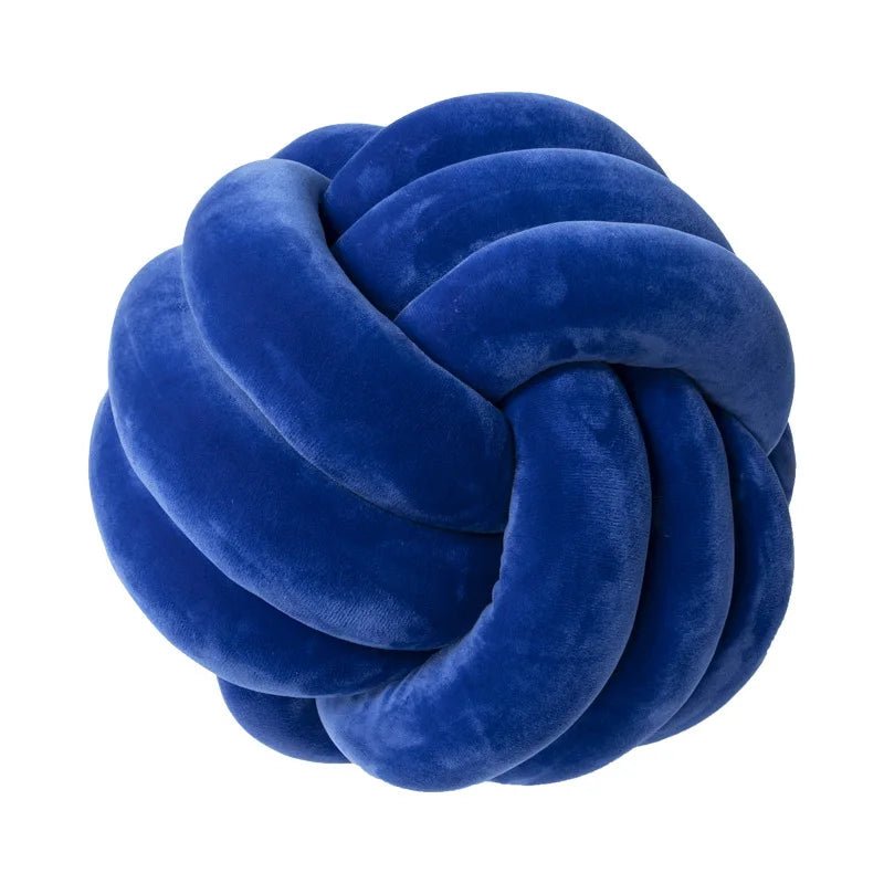 Klein Blue knot cushion