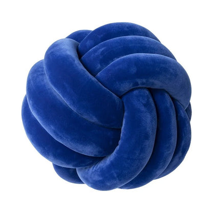 Klein Blue knot cushion