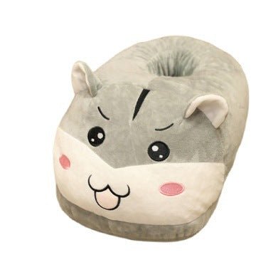 Large Plush Foot Warmer oversized slipper