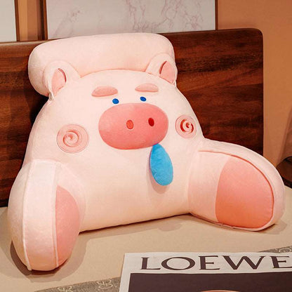 Large support cushion for lounging