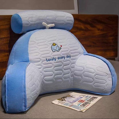 Latex Ice Silk Cartoon Lumbar Pillow