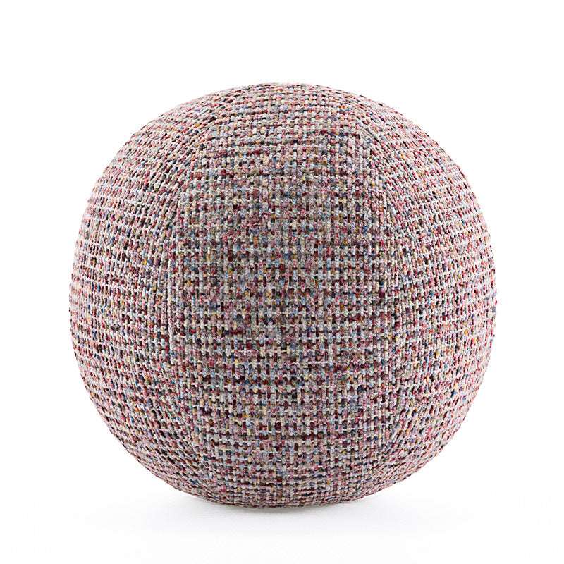 Lilac round ball cushion 30cm