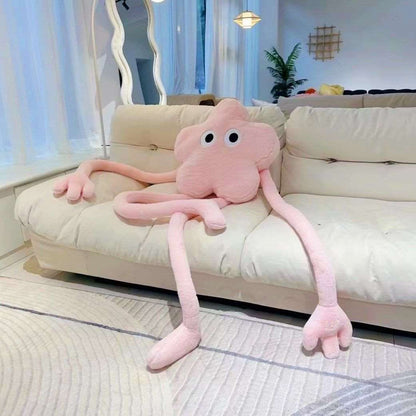 oversized cat body cushion cartoon design