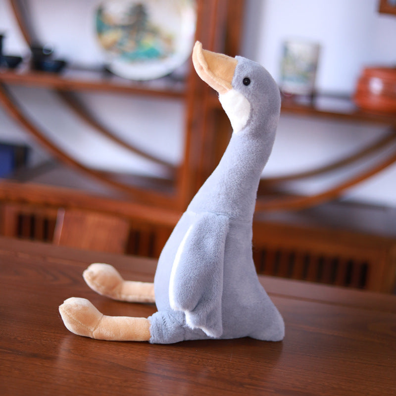 Long Neck Silly Goose Plush Toy
