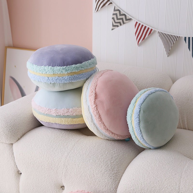Macaron throw pillow available in 32cm and 40cm sizes