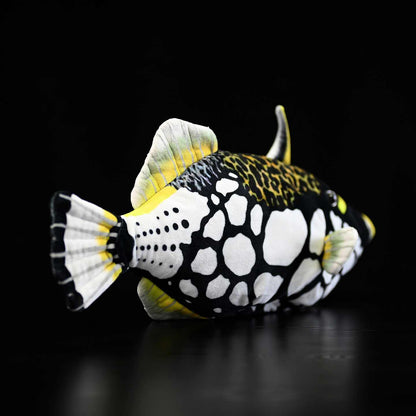 Marine animal clown triggerfish plush toy