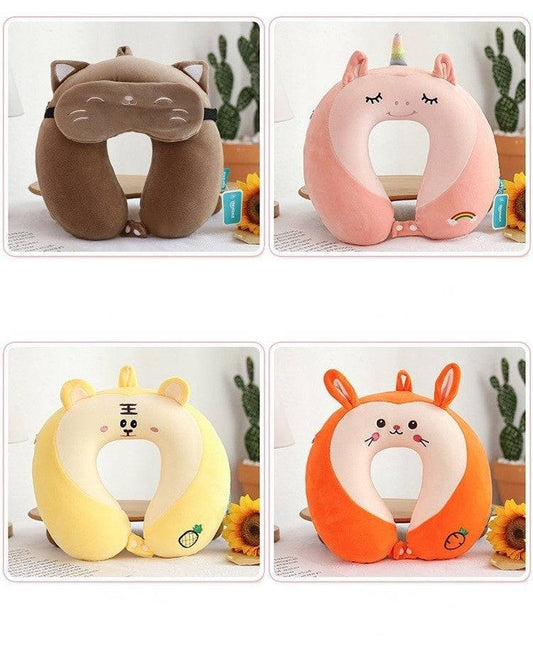 Memory Foam U-shaped Travel Pillow 