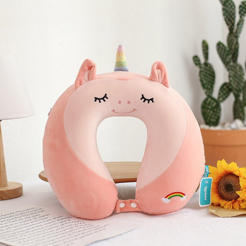 Memory Foam U-shaped Travel Pillow 