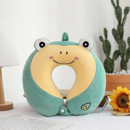 Memory Foam U-shaped Travel Pillow 