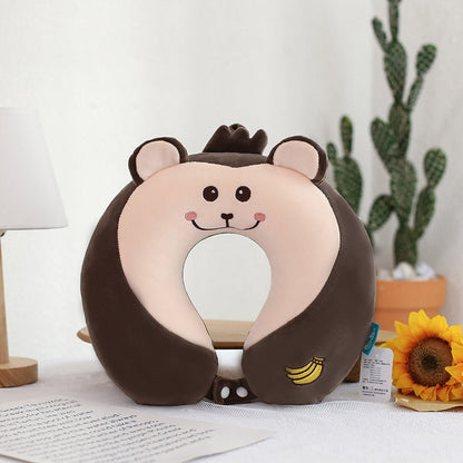 Memory Foam U-shaped Travel Pillow 