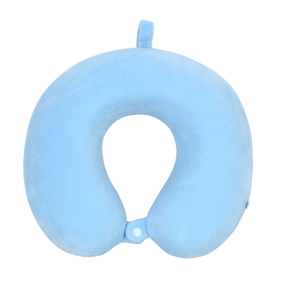 Memory foam travel pillow available in multiple colours