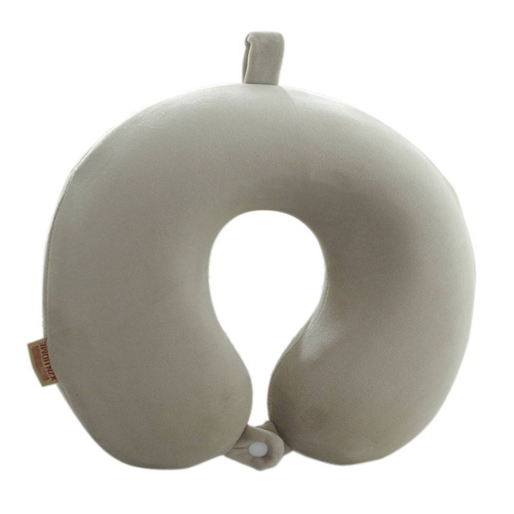 U-shaped memory foam pillow for journeys
