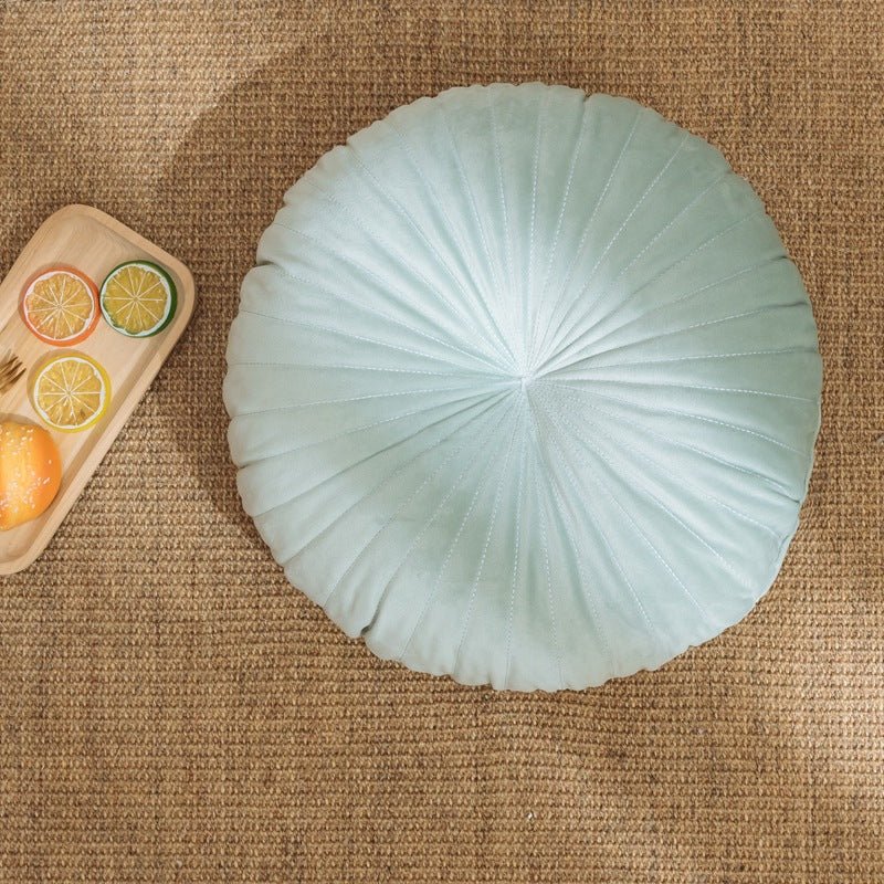 Mint Green round pumpkin cushion 40cm