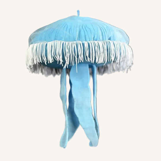 Moon jellyfish plush sea animal design