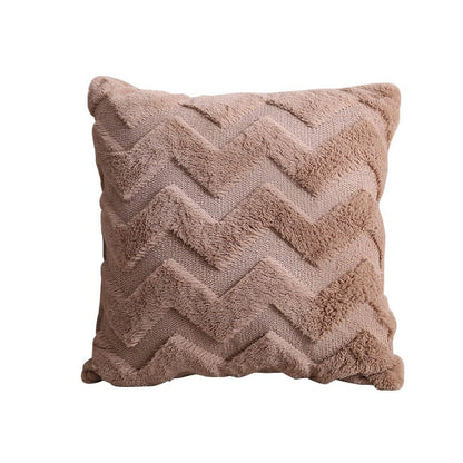 Nordic Plush Pillow Cushion Cover