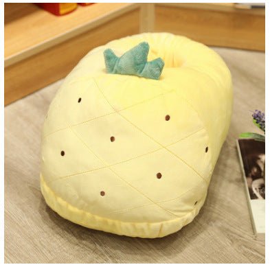 Soft novelty plush foot warmer