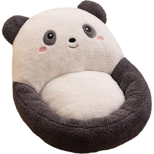 Panda animal plush seat cushion