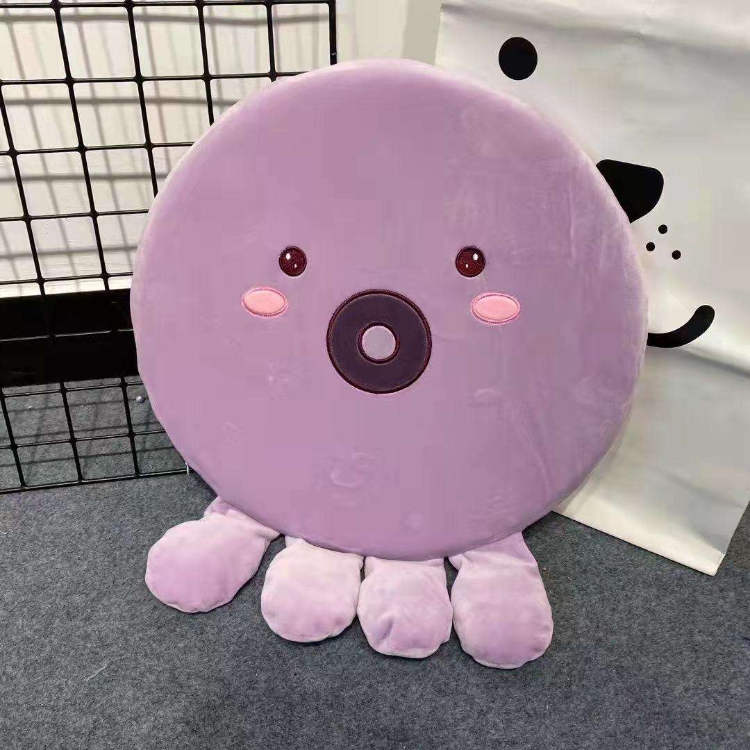 Plush character sofa cushion