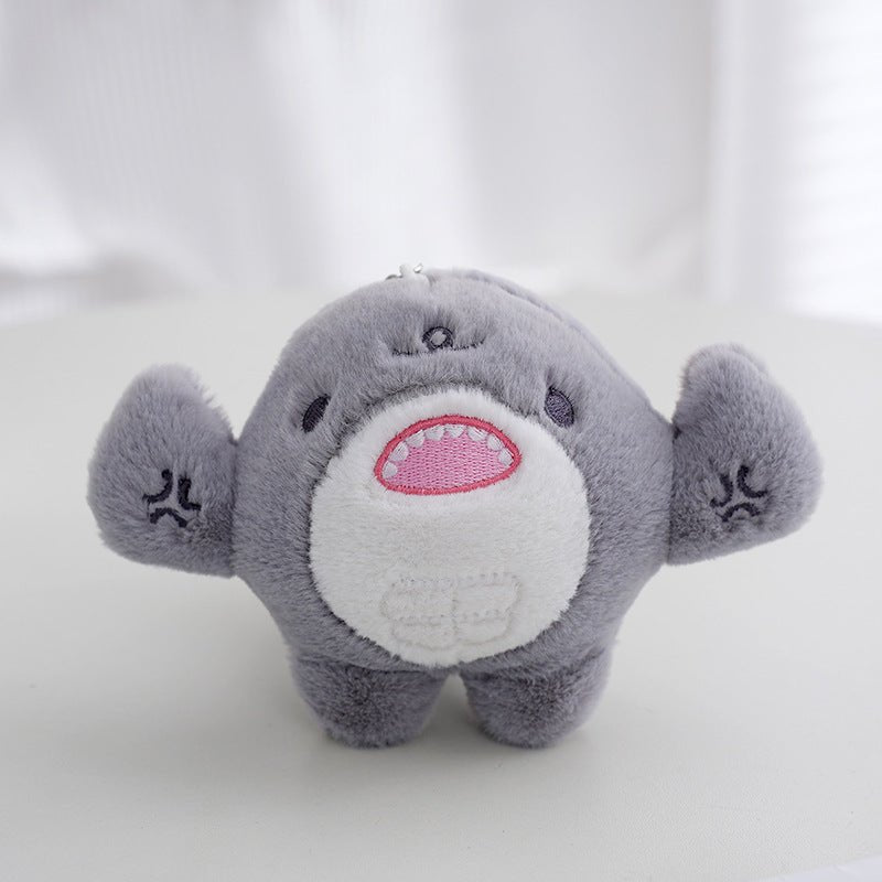 Plush Shark Bag Charm Keyring