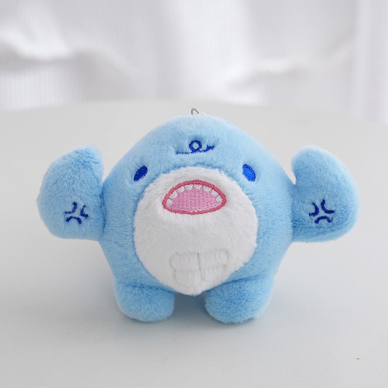Plush Shark Bag Charm Keyring